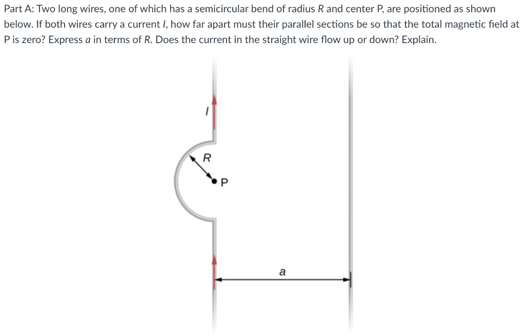 Solved Part A Two long wires, one of which has a