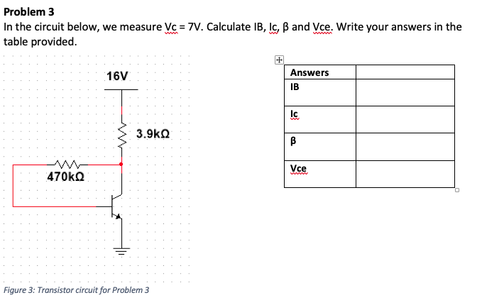 Solved Problem 1 In The Circuit Show Below (Fig. 1), B = | Chegg.com