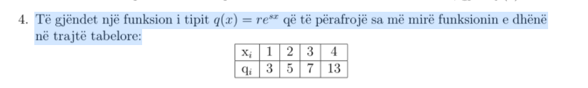 Solved It Basically Asks For A Function Of The Given Form Chegg Com