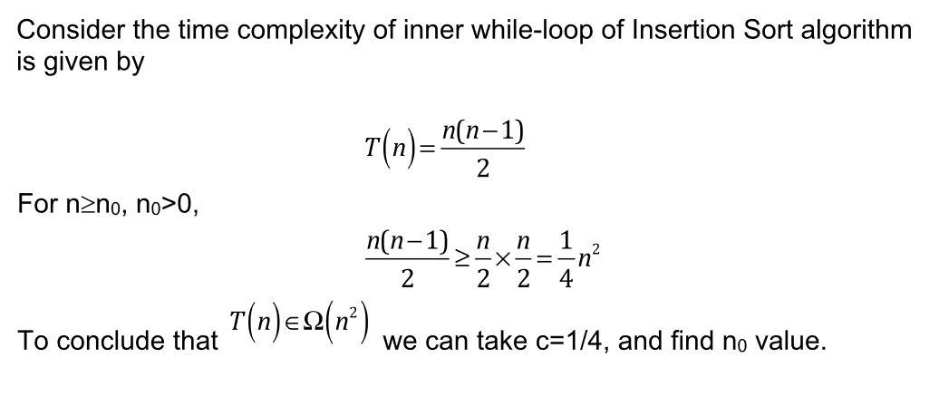 Solved Consider the time complexity of inner while-loop of | Chegg.com