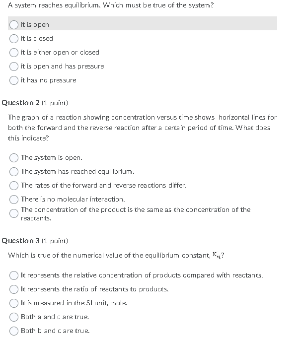 solved-a-system-reaches-equilibrium-which-must-be-true-of-chegg