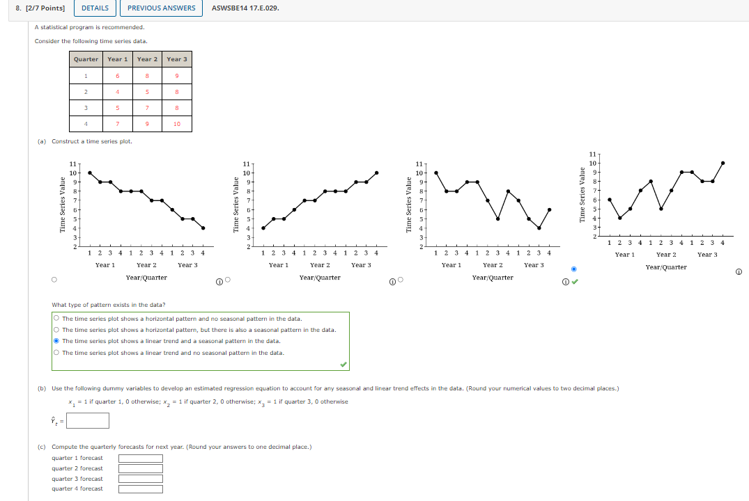 Solved A statistical program is recommended. Consider the | Chegg.com