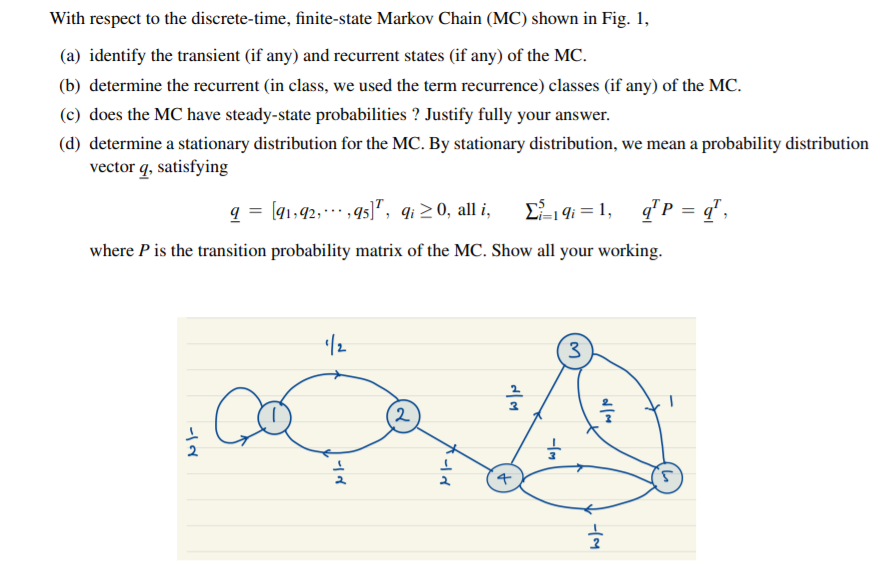 Bloomington Tutors - Blog - Finite Math - Going steady (state) with Markov  processes