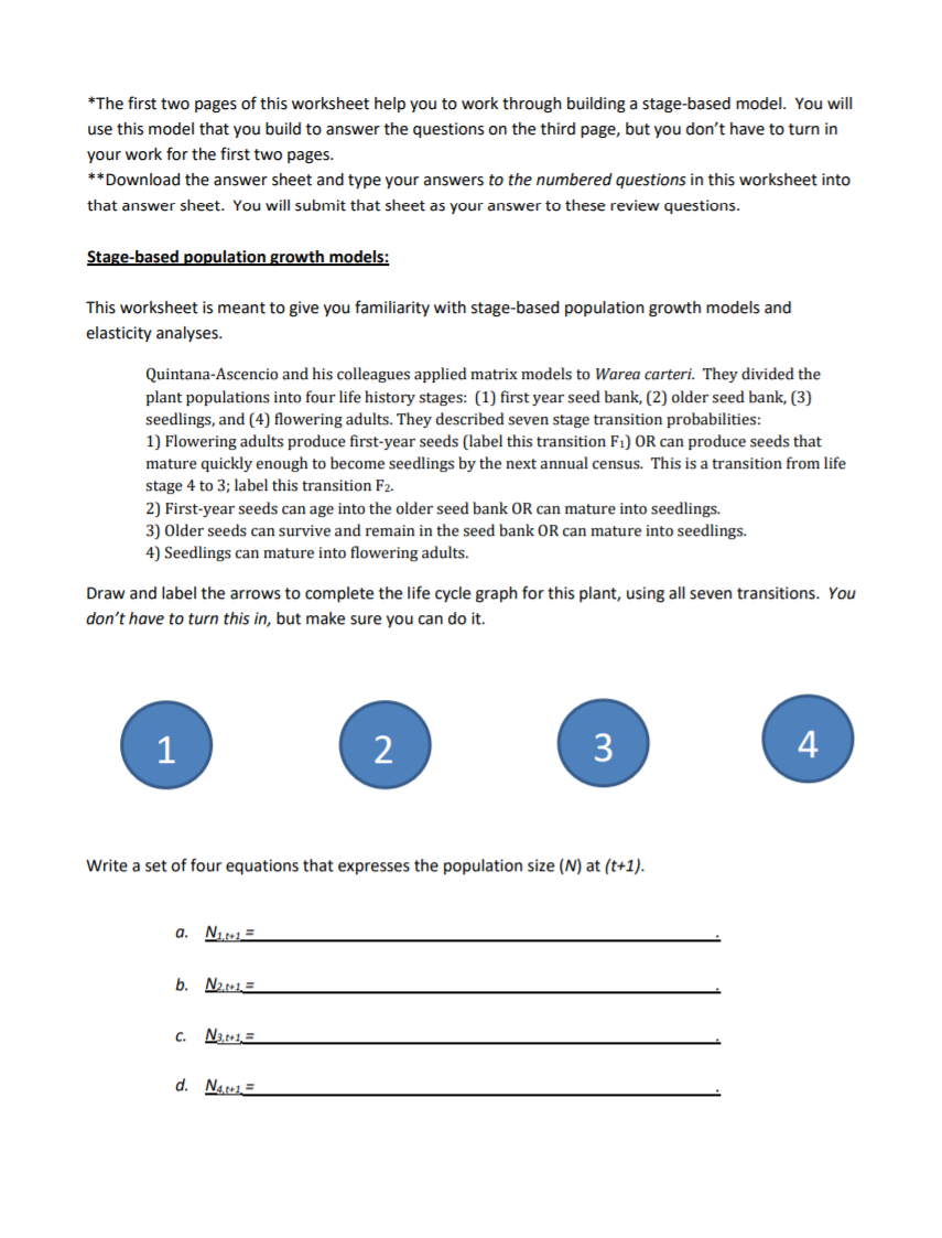 *The First Two Pages Of This Worksheet Help You To | Chegg.com