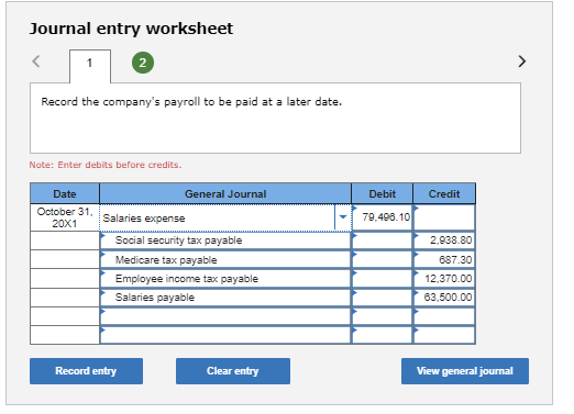 Problem 10.4A (Algo) Computing gross earnings, | Chegg.com