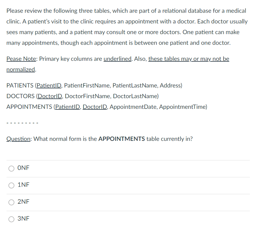 Solved Please Review The Following Three Tables Which Are Chegg Solved Please Review The Following Three Tables Which Are Chegg