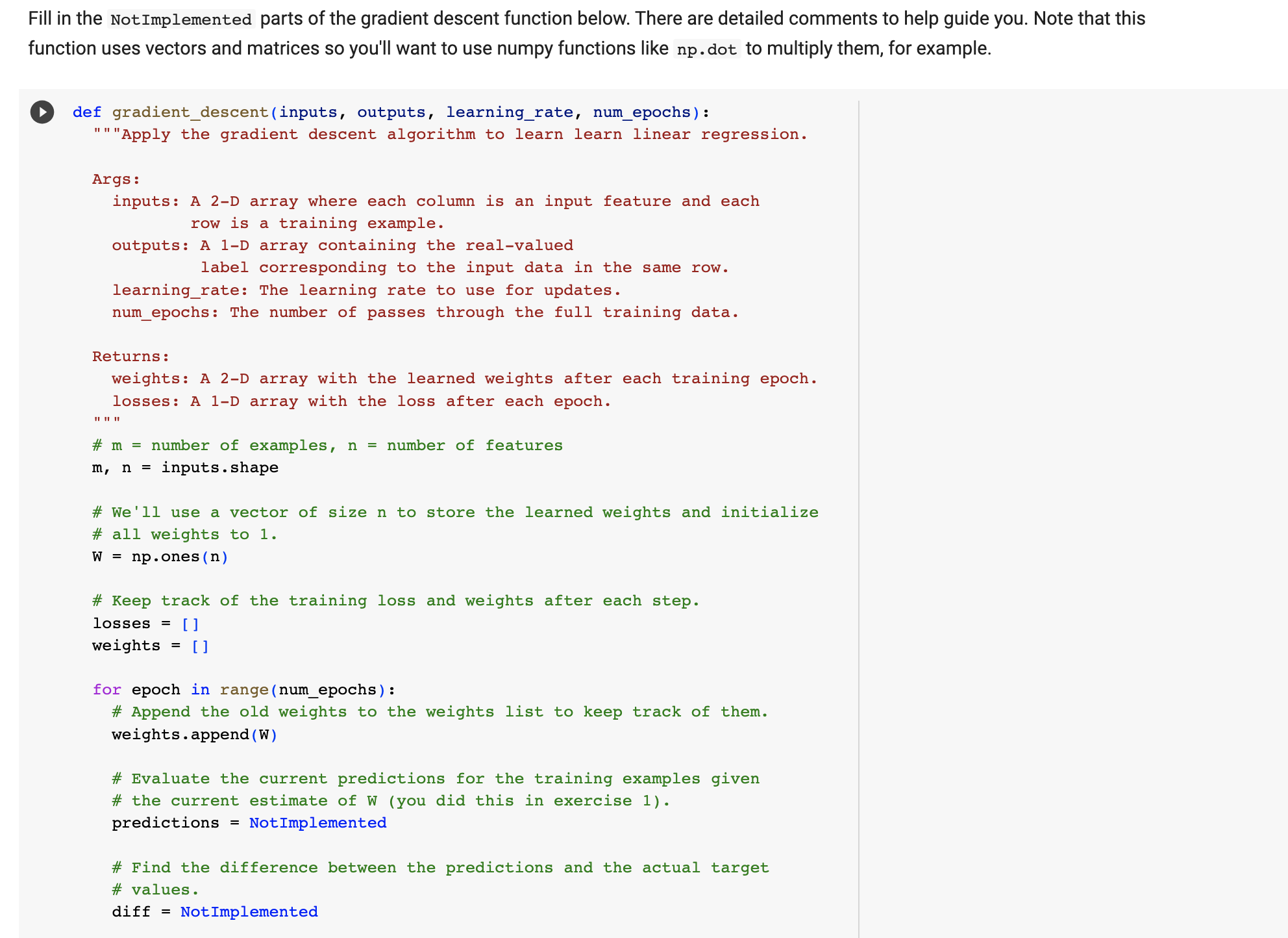 Guide to gradient descent algorithms