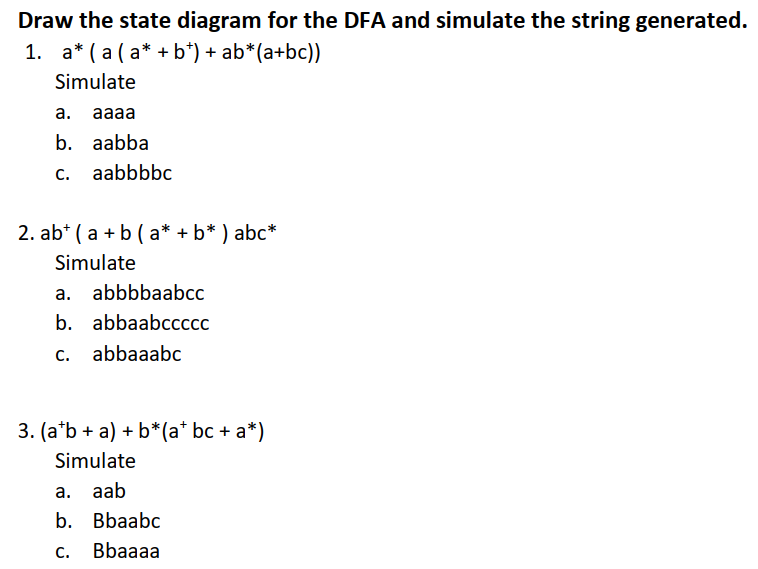 Solved Please Help Me With This In Automata Theory - ﻿Formal | Chegg.com