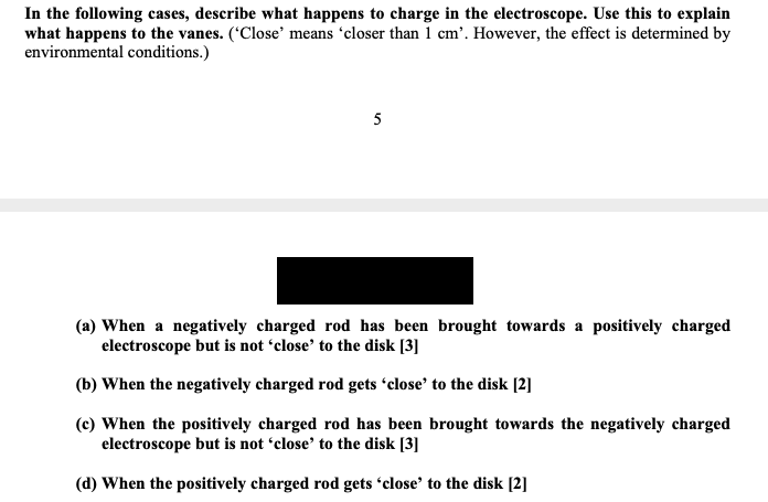 Solved In the following cases, describe what happens to | Chegg.com