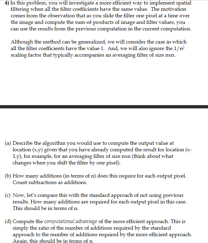 Solved 4) In this problem, you will investigate a more | Chegg.com