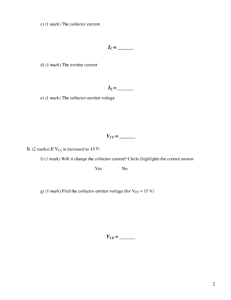 Solved TECH 150 ELECTRONIC DEVICES AND CIRCUITS ASSIGNMENT 2 | Chegg.com