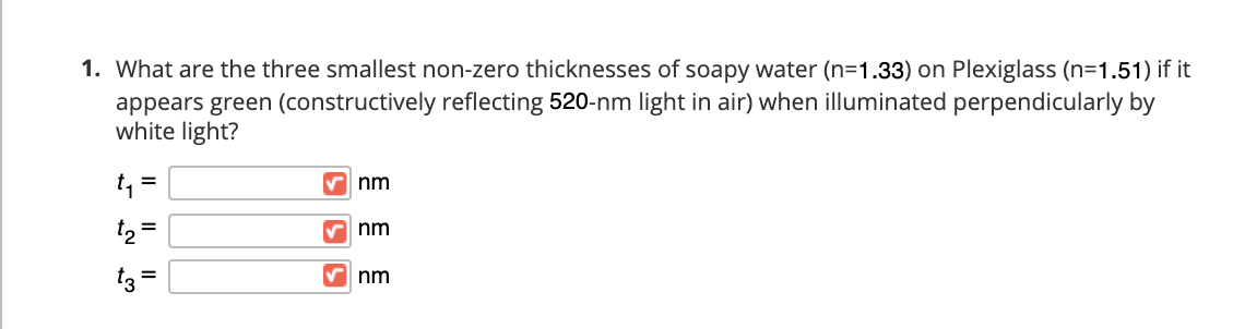 solved-1-what-are-the-three-smallest-non-zero-thicknesses-chegg