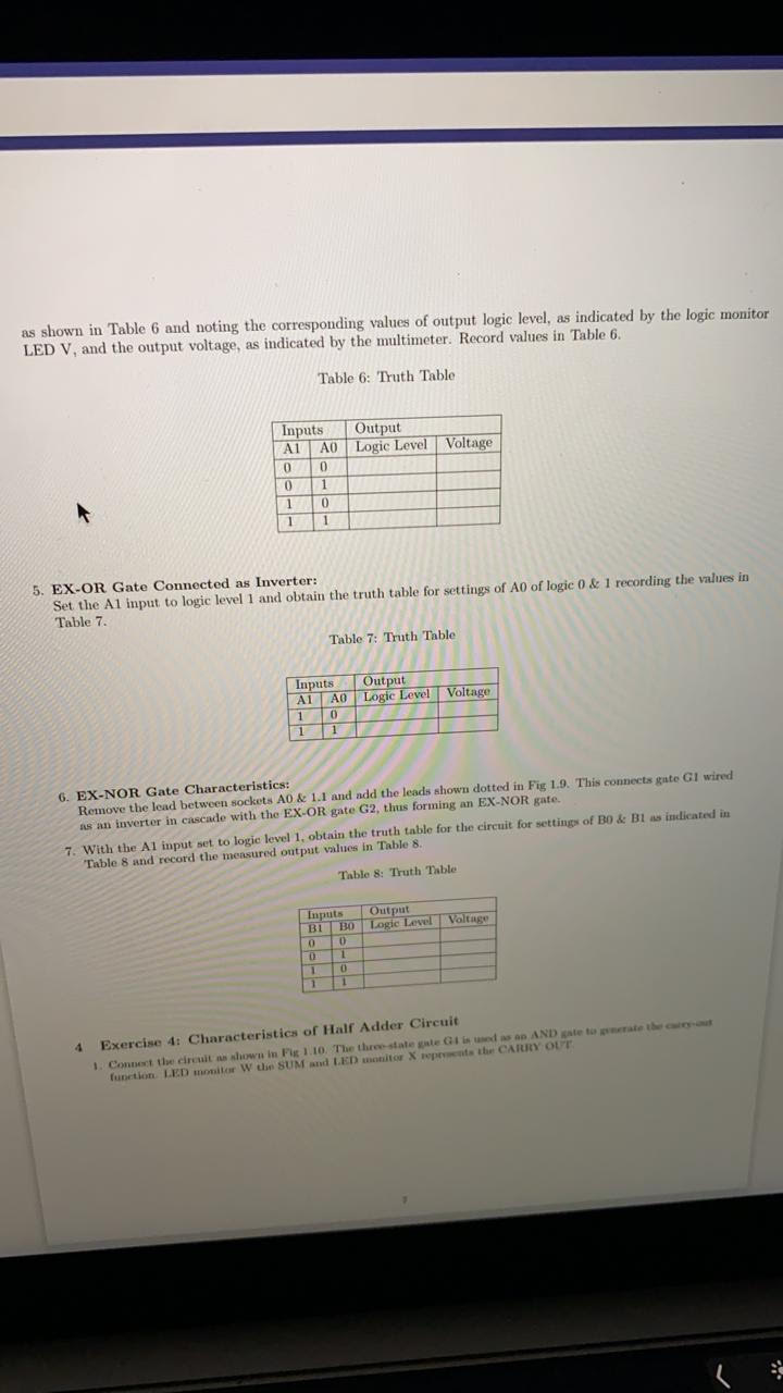 Solved 3. Compare this with the truth table from which the | Chegg.com