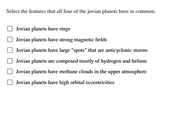 how were jovian planets made