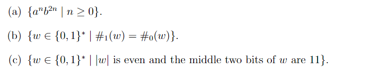 Solved (40) Give Pushdown Automata That Accept The Following | Chegg.com