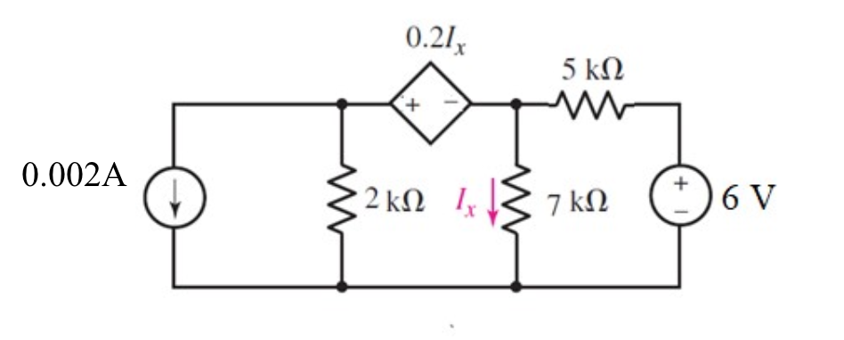 Solved Employ superposition principles to obtain a value for | Chegg.com