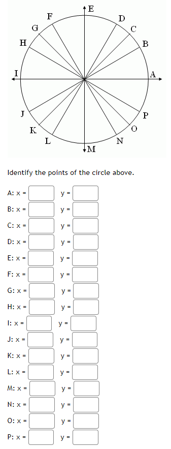 Ae F D G C H B I A J P O K L N M Identify The Points Chegg Com