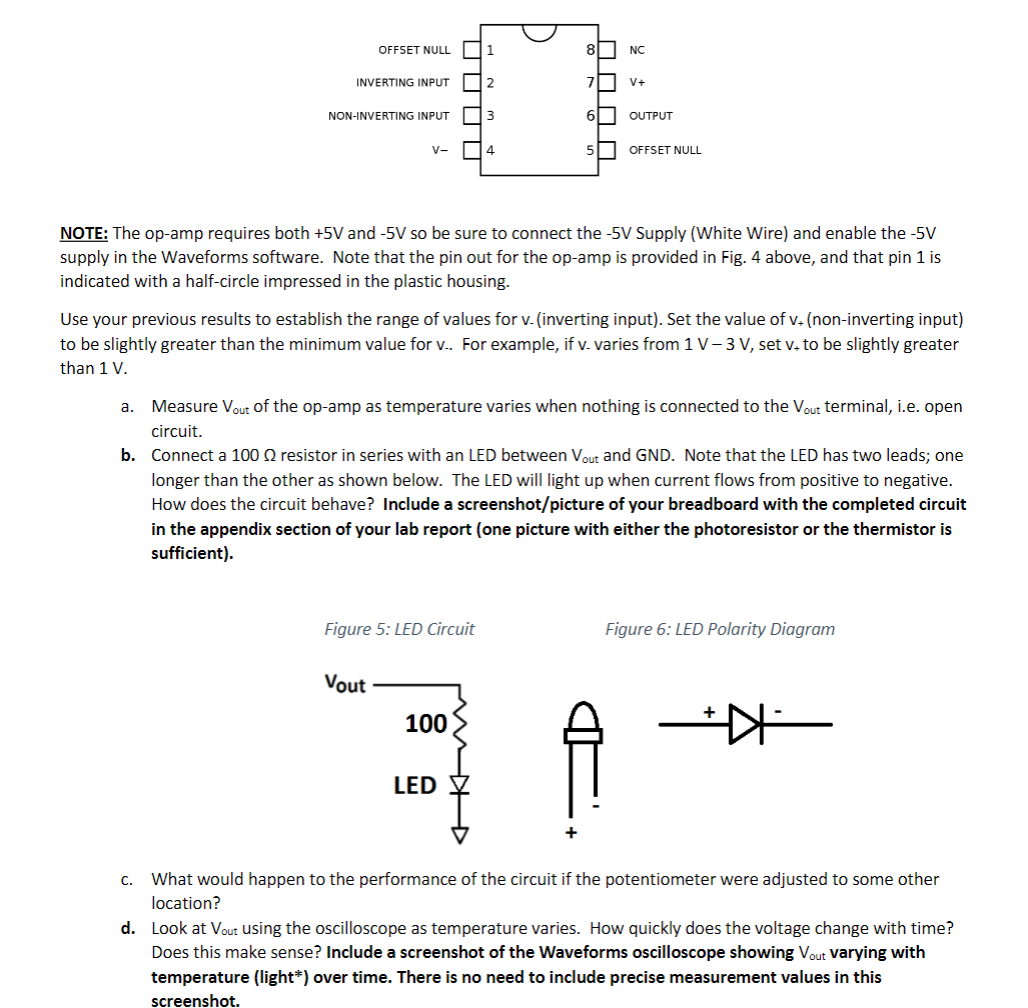 Solved Part III - Threshold Detection Circuit In Part III | Chegg.com