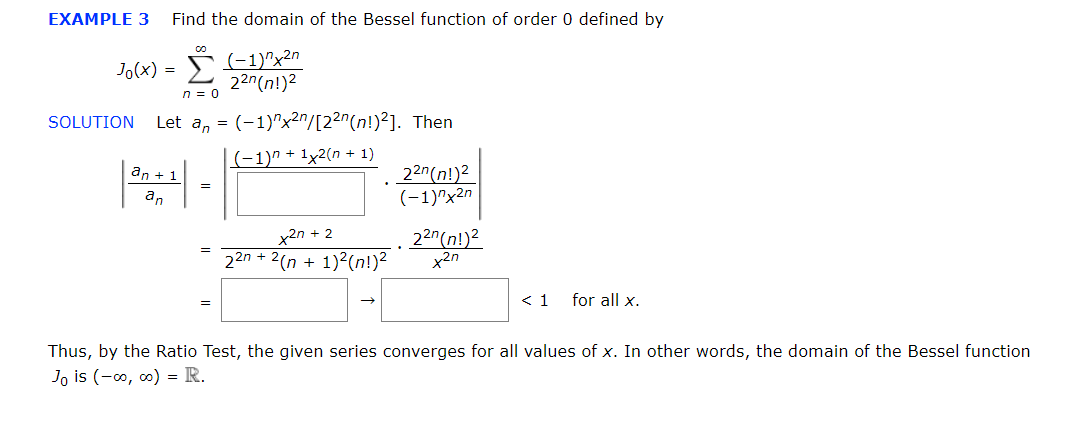 Solved Example 3 Find The Domain Of The Bessel Function Of Chegg Solved Example 3 Find The Domain Of The Bessel Function Of Chegg