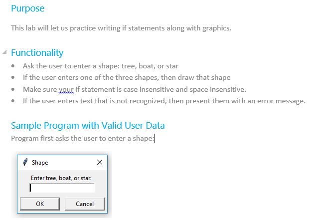 Solved Purpose This lab will let us practice writing if | Chegg.com