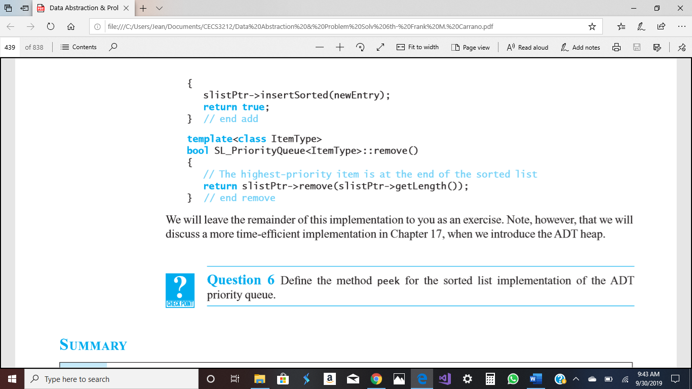 Book data abstraction problem solving with chegg