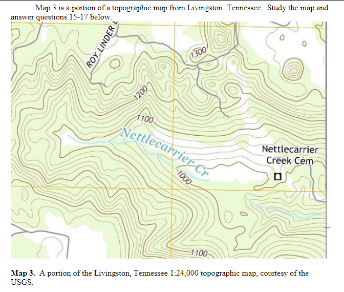 Solved for my intro to geology class 15. Locate | Chegg.com