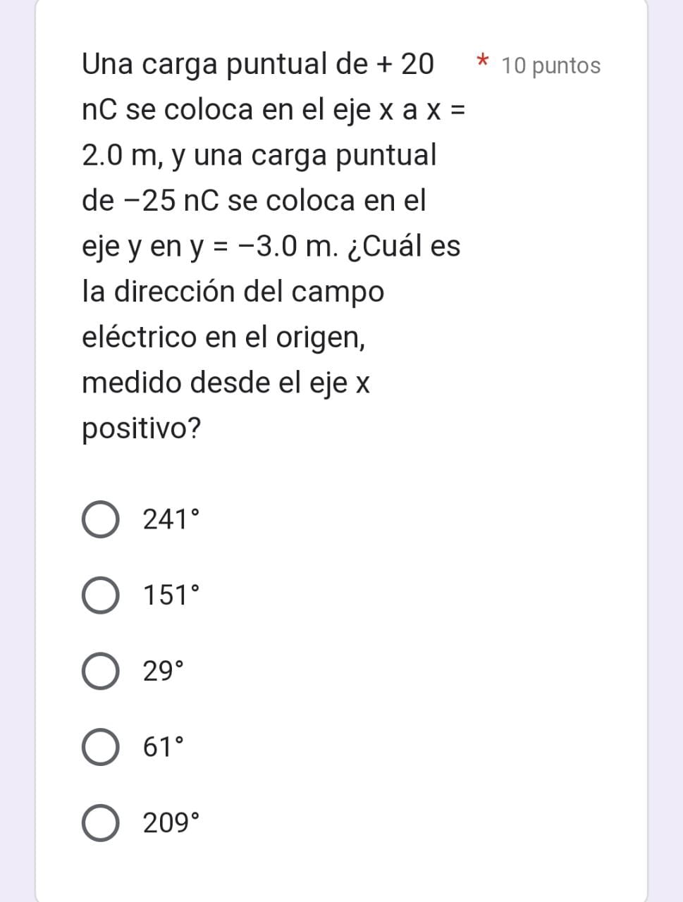 Una carga puntual de +20 * 10 puntos \( n C \) se coloca en el eje \( x \) a \( x= \) \( 2.0 \mathrm{~m} \), y una carga punt