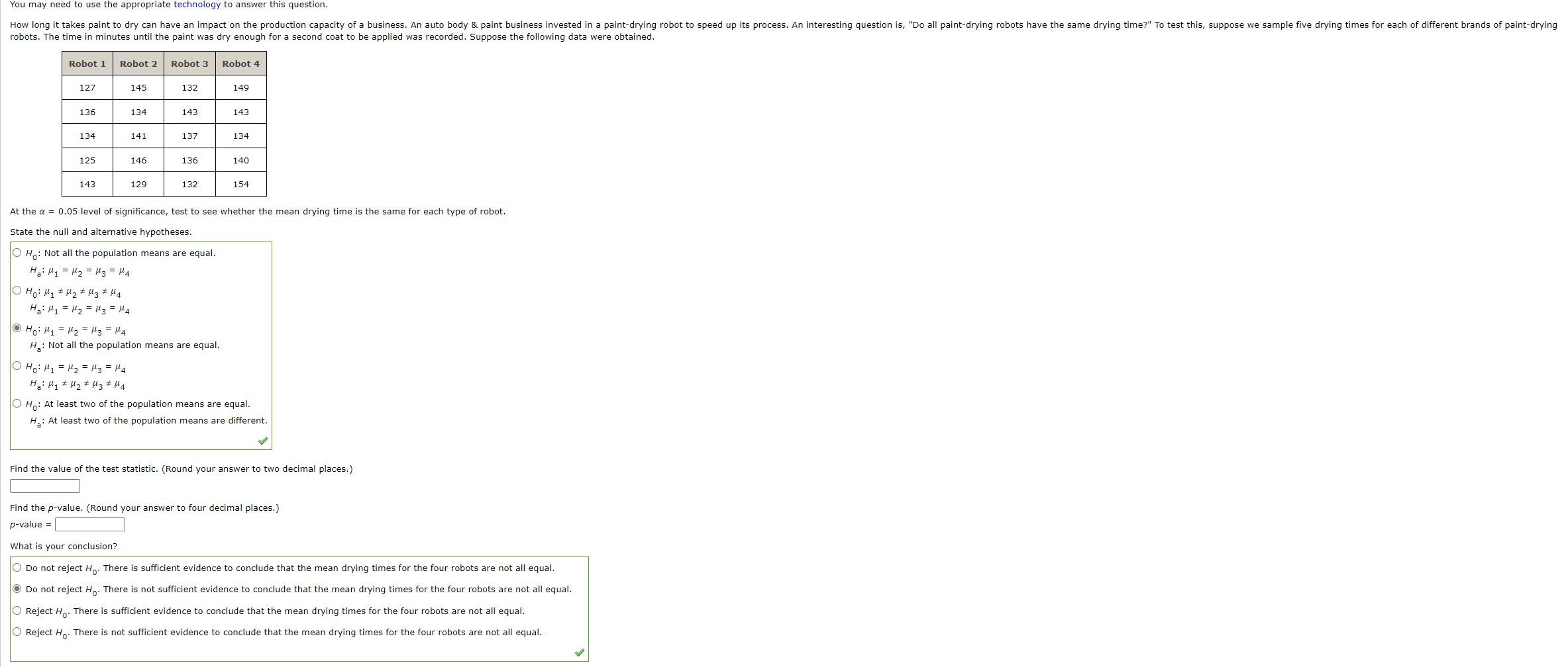Solved You may need to use the appropriate technology to