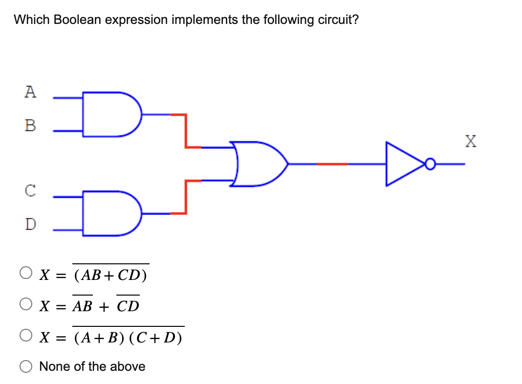 Solved Which truth table outputs of the following Boolean | Chegg.com