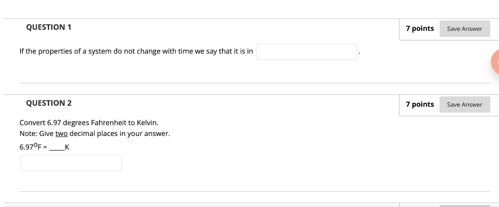 Solved QUESTION 1 7 points Save Answer If the properties of | Chegg.com