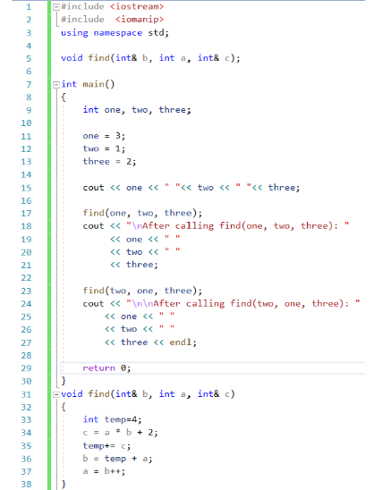 Solved Trace the following program by hand using table trace | Chegg.com