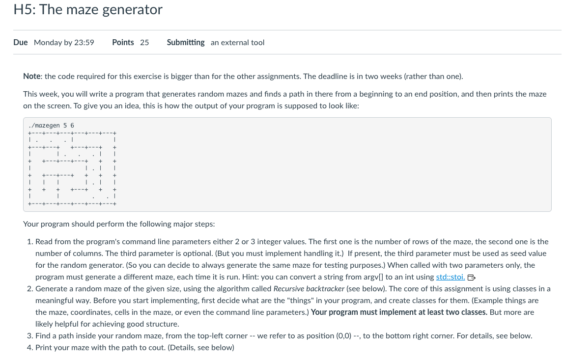 Note: the code required for this exercise is bigger | Chegg.com