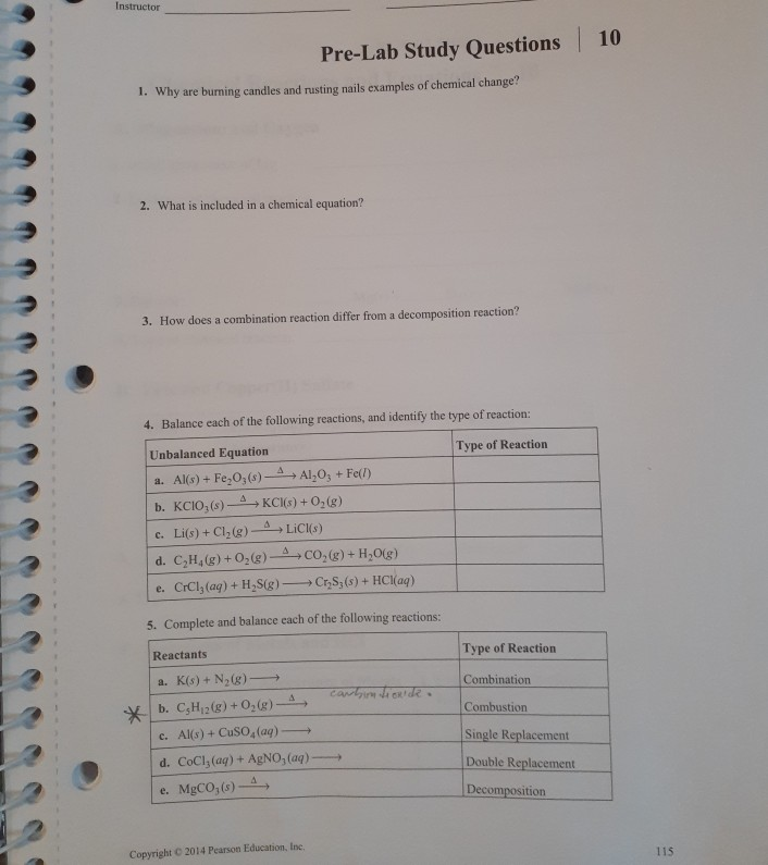 Solved Instructor PreLab Study Questions 10 1. Why are