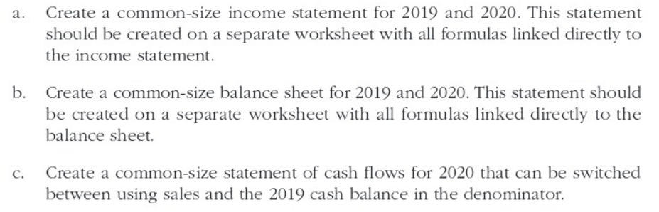 Solved Big Rock Candy Mountain Mining Co. Income Statements | Chegg.com
