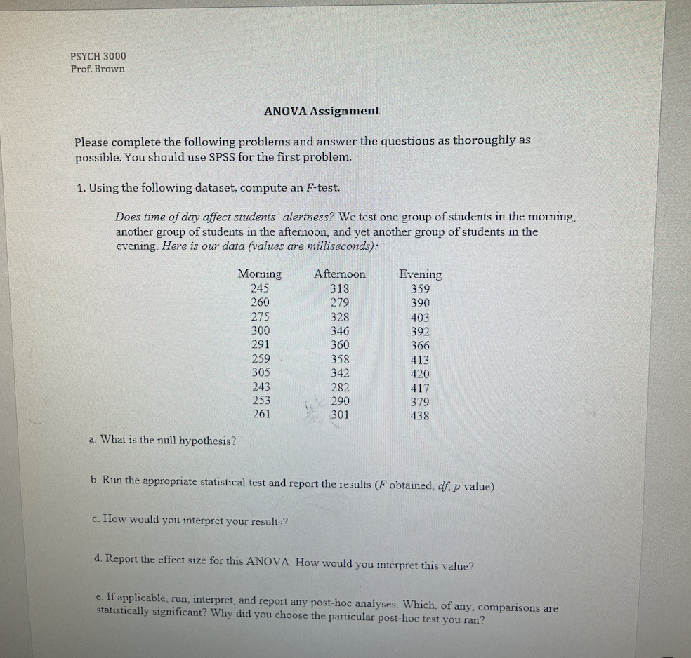 Solved Please complete the following problems and answer the | Chegg.com