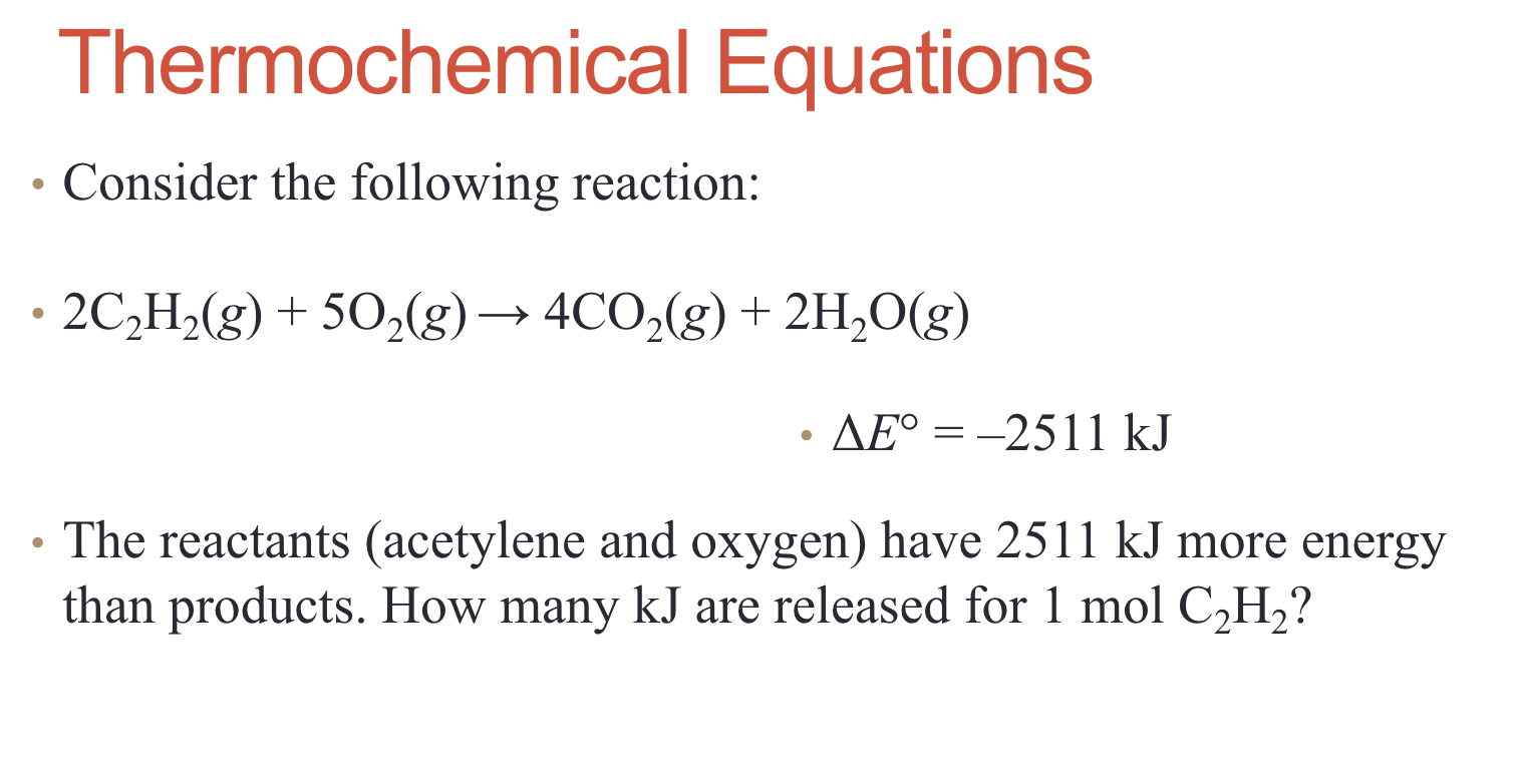 Solved Thermochemical Equations · Given the equation below, | Chegg.com