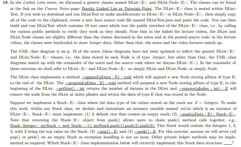 Solved From question 19 above, what would be the worst case | Chegg.com