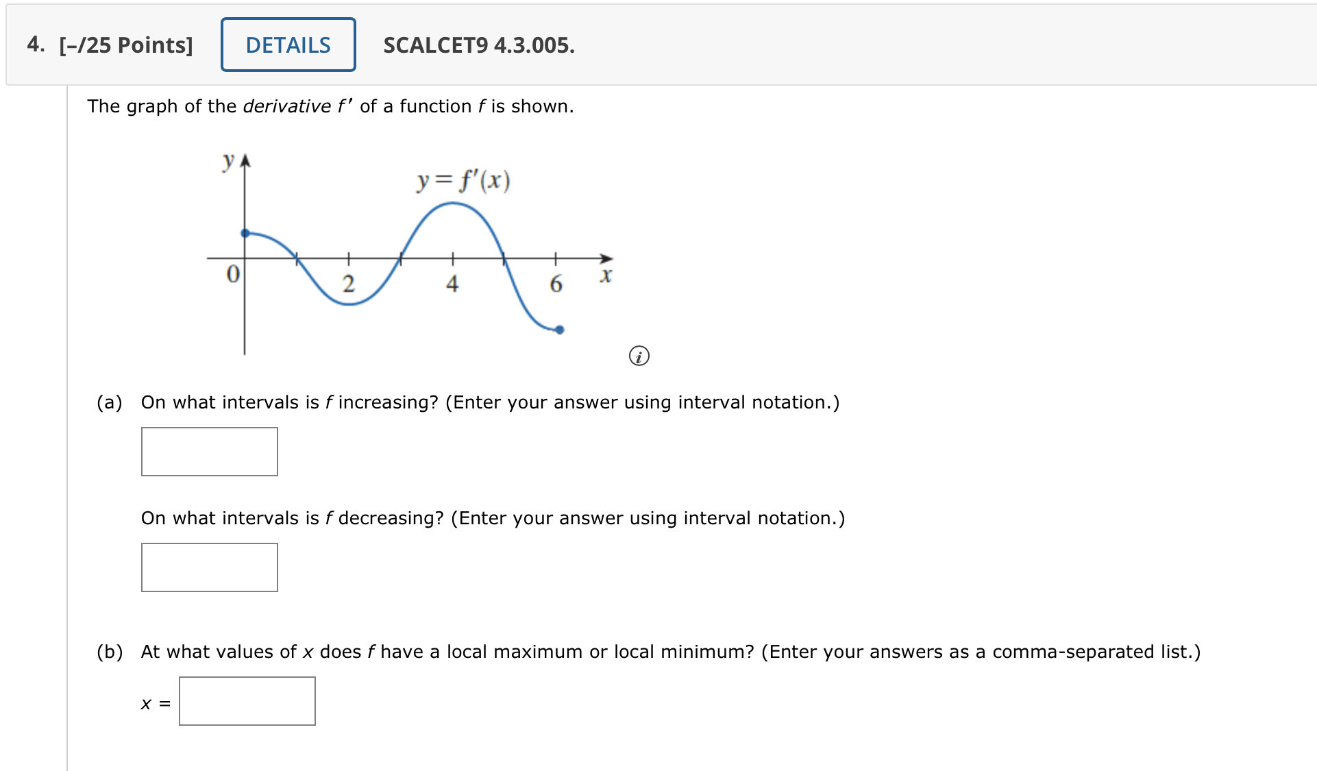 Solved Consider The Following Function F X X3−9x2 24x−2