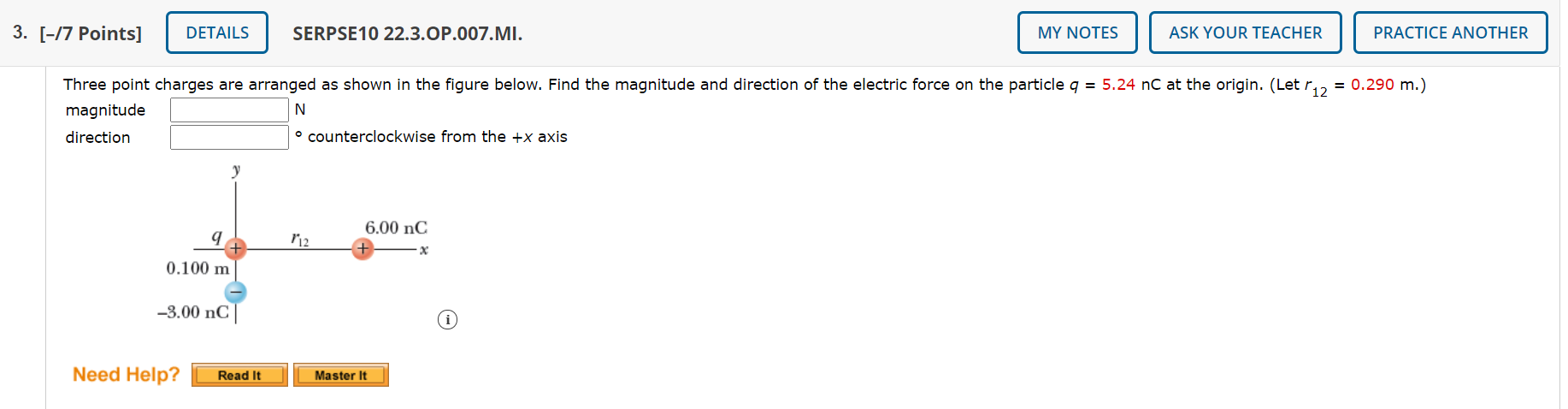 Solved 3. [-17 Points] DETAILS SERPSE10 22.3.OP.007.MI. MY | Chegg.com