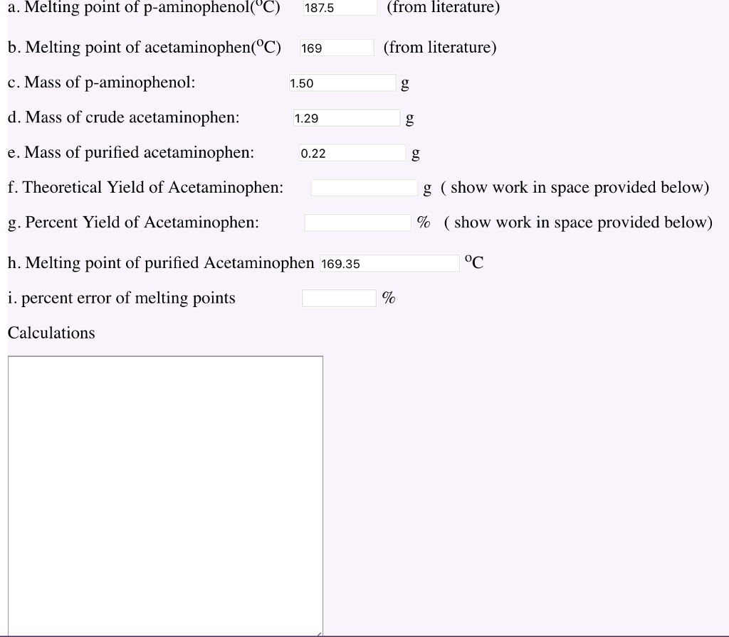 😂 Acetaminophen melting point. Essay on The Melting Point Analysis of
