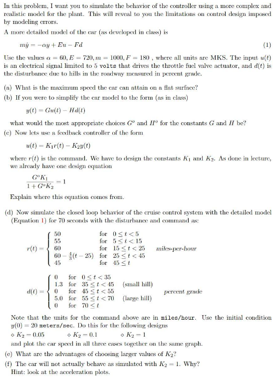 In This Problem I Want You To Simulate The Behavior Chegg