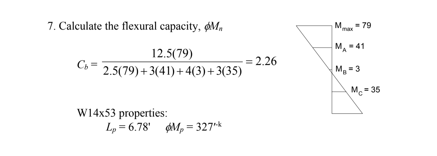 Solved How do you calculate Ma, Mb, and Mc? I know the max