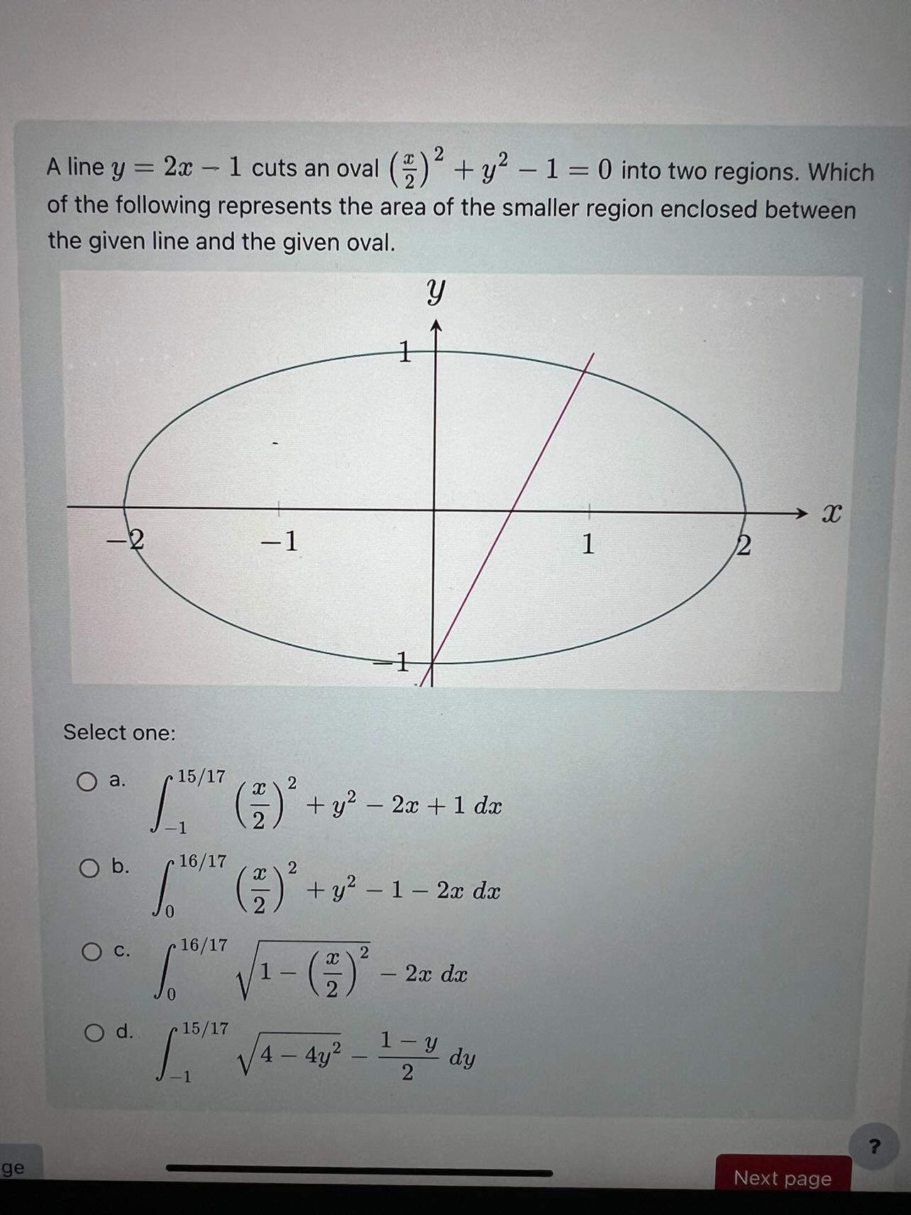 Oval Area