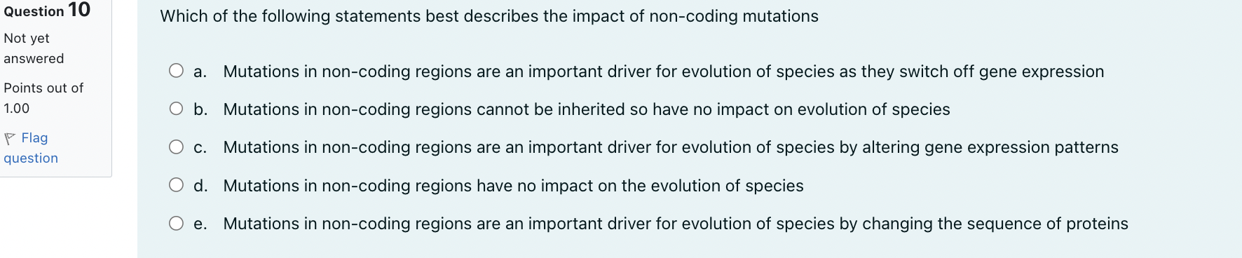 Solved Question 8 Which of the following statements is | Chegg.com