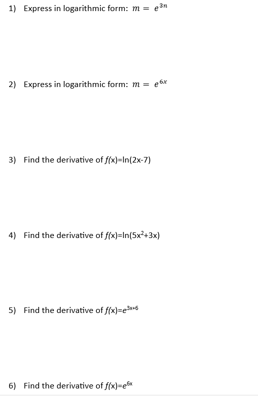 express 3 2 1 9 in logarithmic form