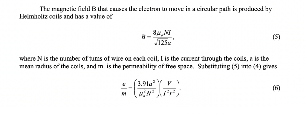 Start with the magnetic field produced by a | Chegg.com