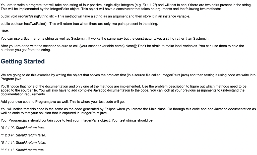 Solved You are to write a program that will take one string | Chegg.com