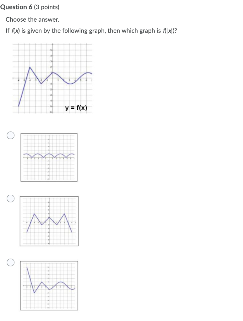 Solved Question 2 (3 points) Choose the answer. In which of | Chegg.com