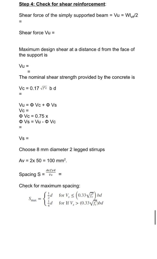 step-4-check-for-shear-reinforcement-shear-force-of-chegg