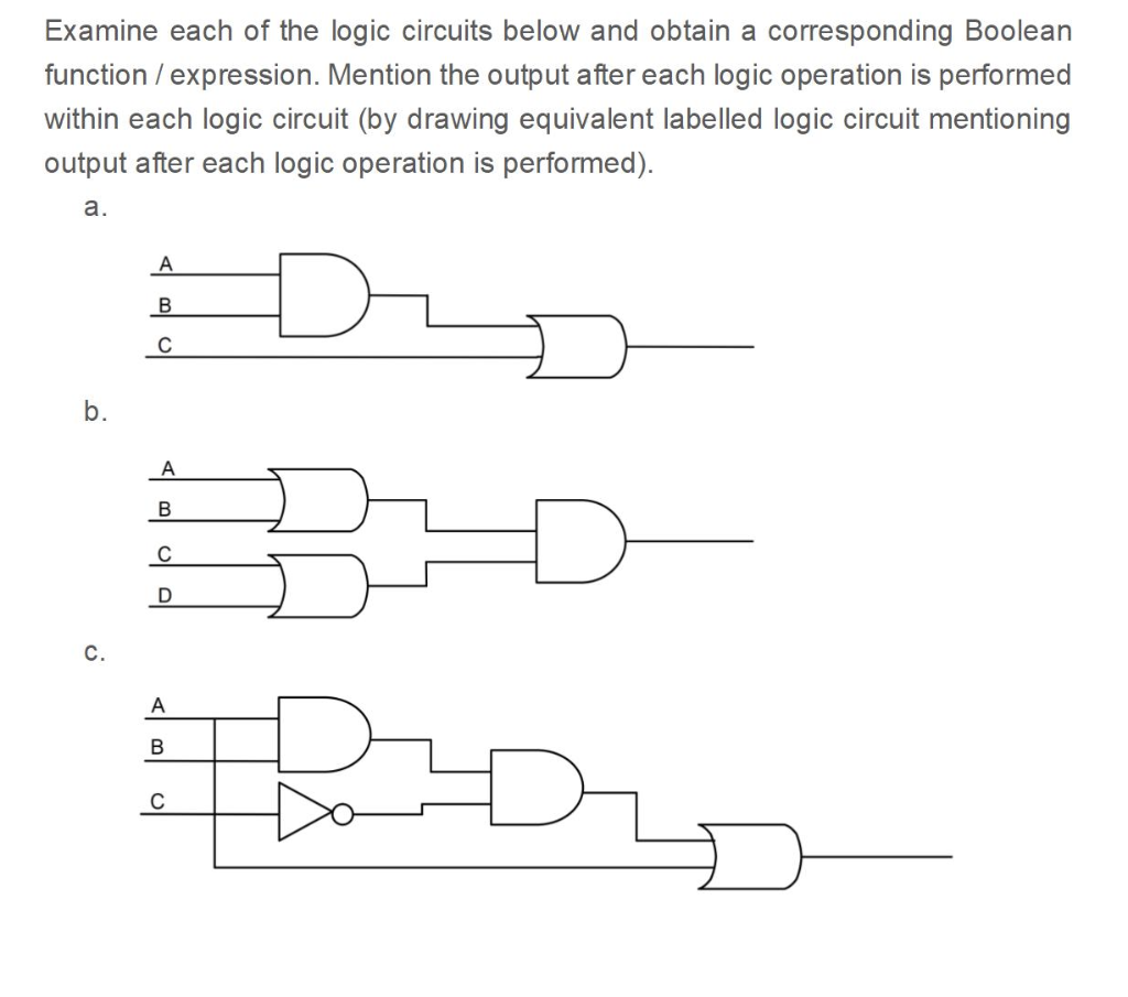 A Labelled Logic Circuit Diagram [diagram] Logic Diagram Of
